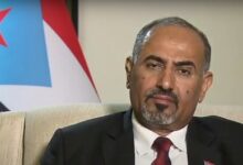 عيدروس الزبيدي رئيس المجلس الانتقالي الانفصالي